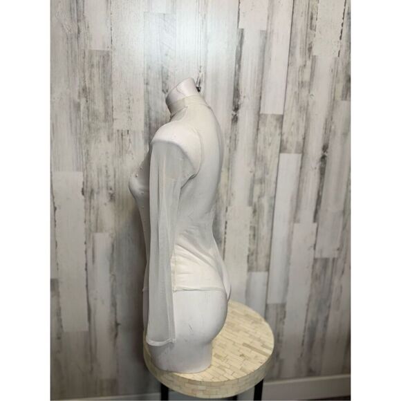 White mesh bodysuit - Picture 3 of 6